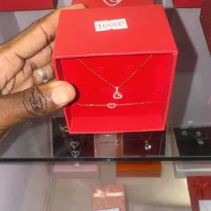 Bracelet Cœur or