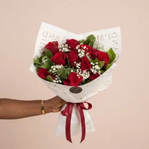 Bouquet Élégance Carmin