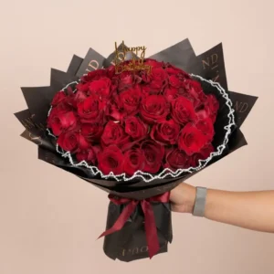 Bouquet Émotion Ultime — Noir