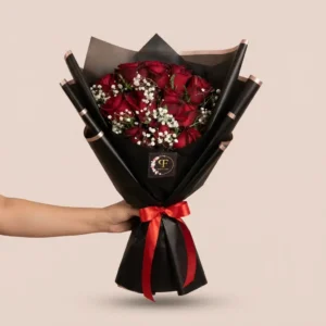 Bouquet Romance Pourpre